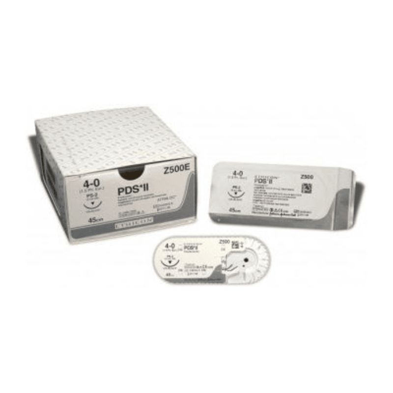 PDS II фіолетовий M3.5 ENDOLOOP USP0, 53 см з канюлею, без голки, MIC110G